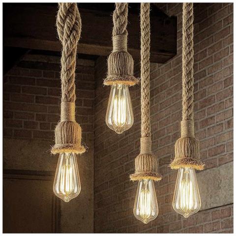 Corda Di Juta 26 Mm X 10 M Fune, Spago Di Canapa Naturale Fai Da Te, Giardino - Foto 2