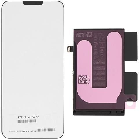 Batteria Di Ricambio Per Iphone 16 Originale Li-ion 3561mah, Nero - Foto 2