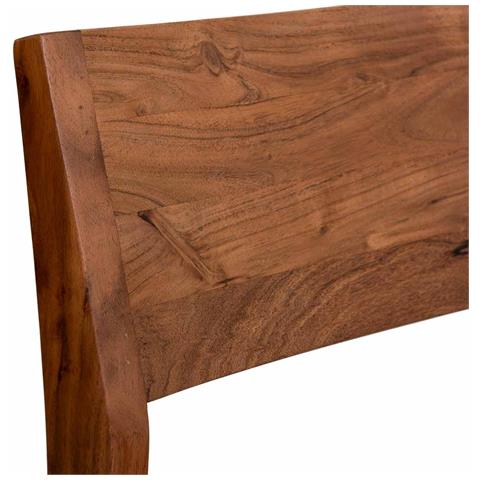 Sedia Da Pranzo In Legno Con Finitura Marrone 47x46x84h Cm - Foto 8