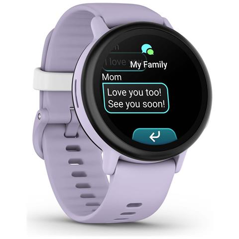 Bounce 010-03399-01 smartwatch e orologio sportivo 3,05 cm (1.2") AMOLED 43 mm Digitale 390 x 390 Pixel Touch screen Viola Wi-Fi GPS (satellitare) - Foto 6