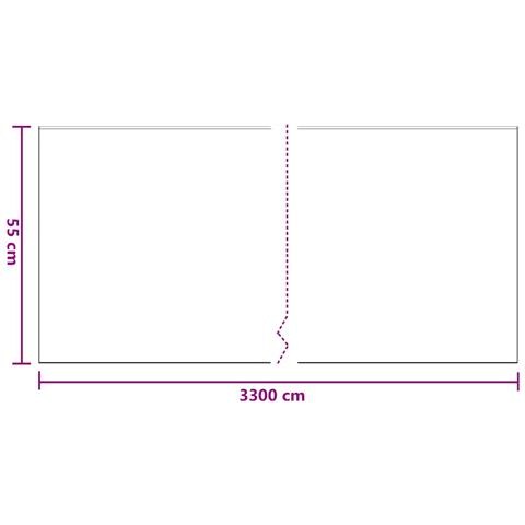 Telo per Polvere con Nastro Adesivo 12 pcs 55 x 3300 cm HDPE - Foto 7