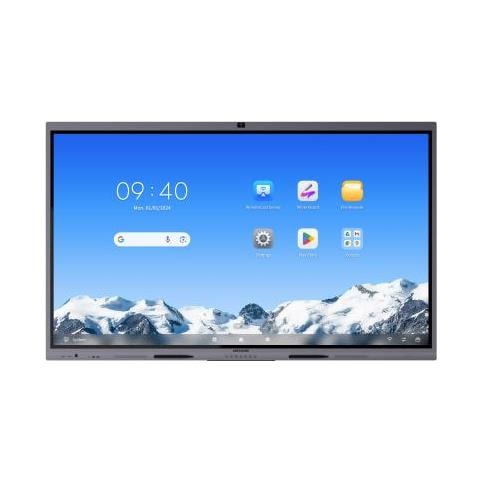 DS-D5C86RB /B2L visualizzatore di messaggi Pannello piatto interattivo 2,18 m (86") LED Wi-Fi 480 cd /m² 4K Ultra HD Grigio Touch screen Processore integrato Android 14 16/7 - Foto 3