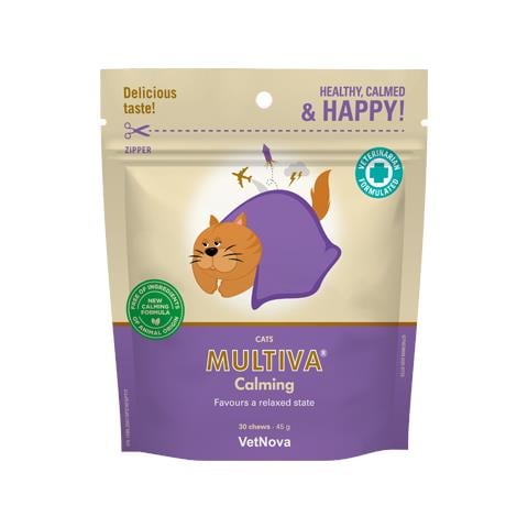 MULTIVA® Calming Gatto 30 compresse masticabili - Foto 1