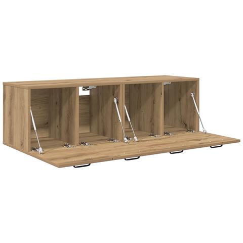 Armadietto a muro 2 pz 120 x 36,5 x 35 cm Legno ingegnerizzato - Foto 2