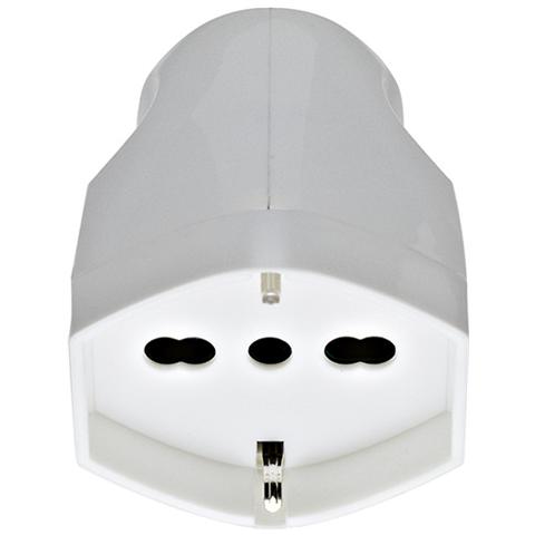 00225b - Presa 2p+t 16a Universale Assiale Bianco - Foto 1
