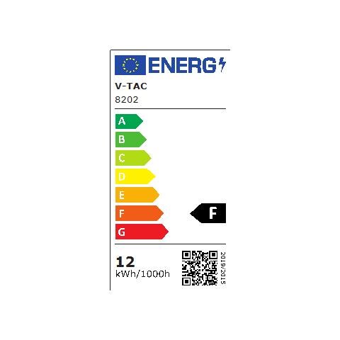 Lampada Led Smd Da Parete Rettangolare 12w 1100lm 360° Ip20 Alluminio Vt-712 - Sku 8202 Bianco Caldo 3000k Bianco - Foto 4