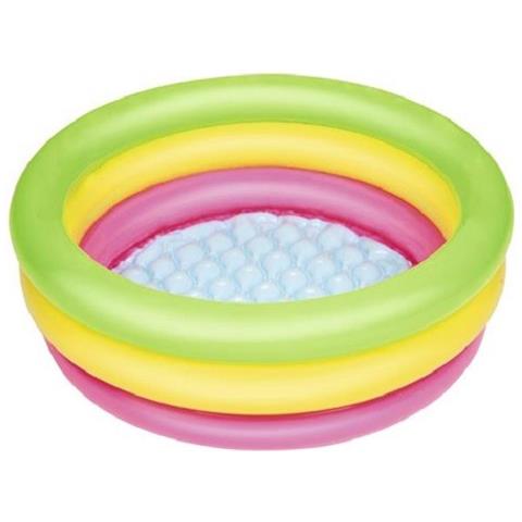 Piscina Gonfiabile Tonda Summer 3 Anelli Ø70cm X H24cm Art. 51128 - Foto 1