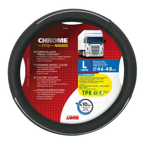 Coprivolante Crome Strip Premium L 46-48 Cm - Foto 1