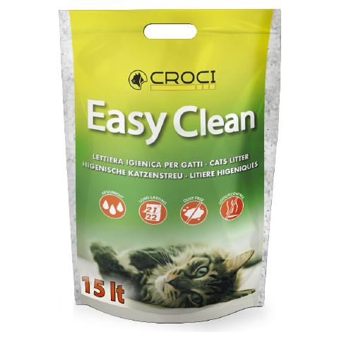 Easy Clean Lettiera Al Silicio 15 Lt - Foto 1