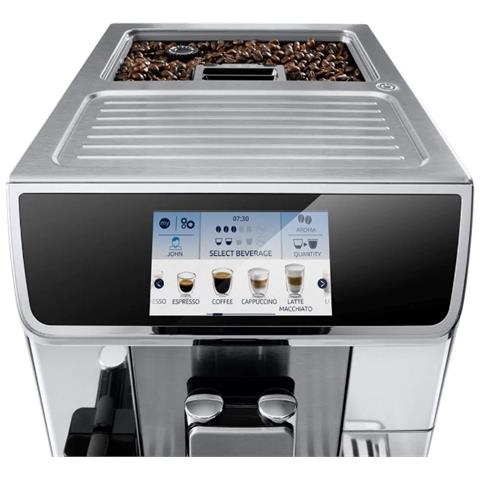 Macchina da Caffè Espresso Automatica Prima Donna Elite Potenza 1450 Watt Colore Metallo / Nero - Foto 5