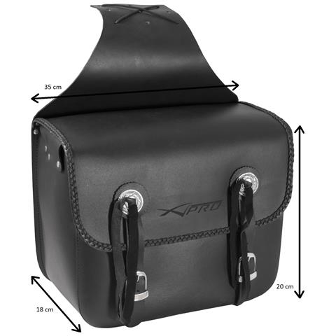 Borsa Laterale Rigida Singola Custom Lato Destro O Sinistro Chopper - Foto 2