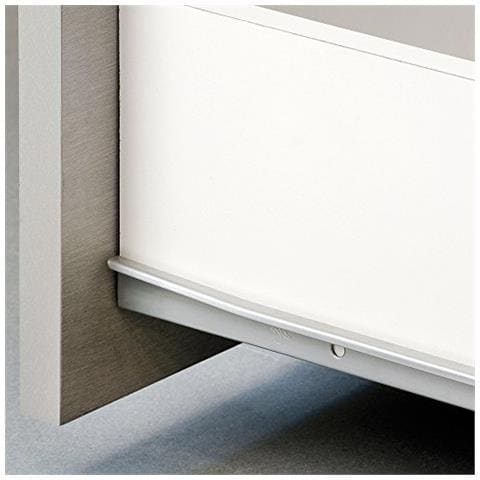 3007725 Guida-binario Con Cuscinetti A Rulli Per Cassetto, Grigio Metallizzato, 350 Mm, Set Di 5 - Foto 4