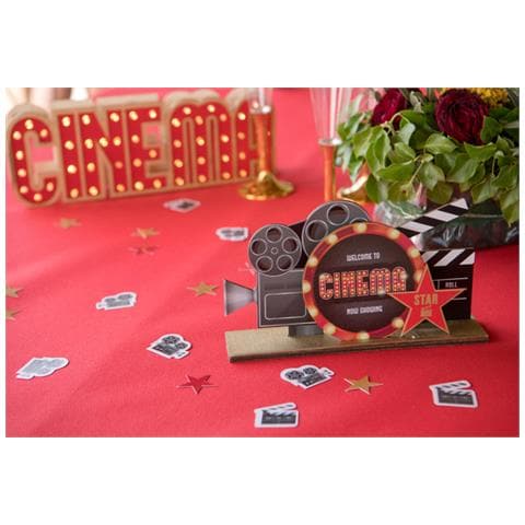 Santex - Centrotavola In Legno Hollywood - Foto 2