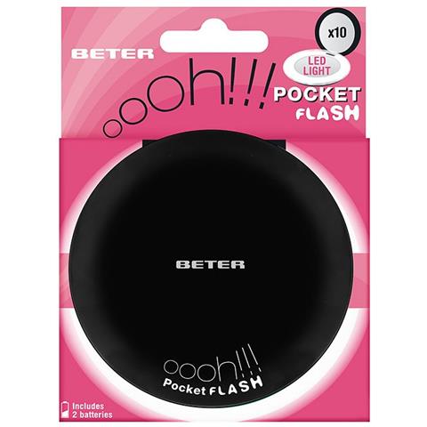 Mirror Ohh! Pocket Flash Luce E X10 Aumento Con Nero - Foto 1