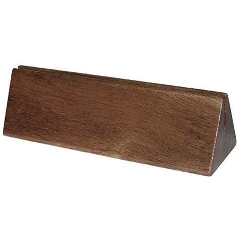 10 X Fsc Legno Pianura Acacia Supporto Del Menu 150x45x40mm 6x2x1 12 - Foto 1