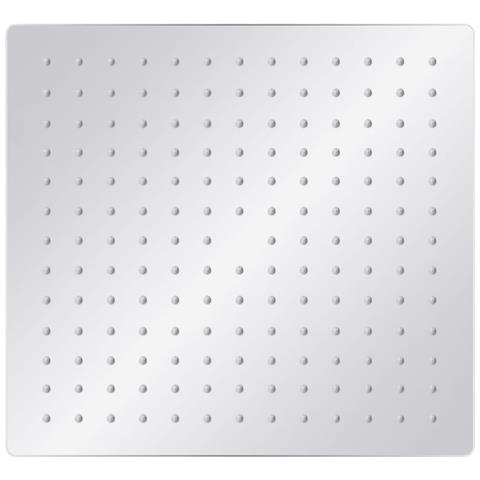 Testa Doccia a Pioggia in Acciaio Inox 304 30x30cm Quadrata - Foto 7