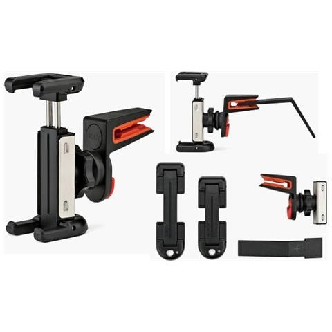 Supporto Universale da Auto per Smartphone Nero e Arancione - Foto 7