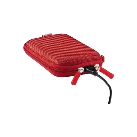 00095548 Custodia a tasca EVA (Acetato del vinile dell'etilene) Rosso custodia HDD / SSD - Foto 2