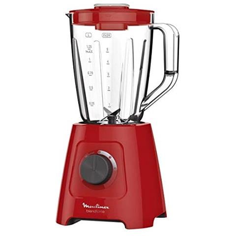 Frullatore Blendforce LM420510 Capacità 2 Litri Potenza 550 Watt Colore Rosso / Transparente - Foto 2