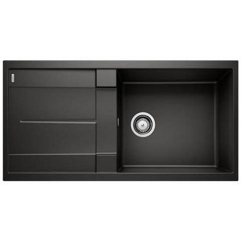 Lavello Soprapiano 525932 con 1 Vasca 1 Gocciolatoio Colore Nero - Foto 1