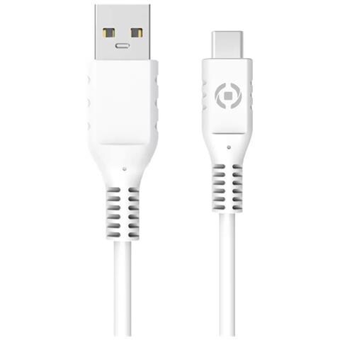 Cavo Celly Da Usb-a A Type-c 15w Bianco - Foto 3
