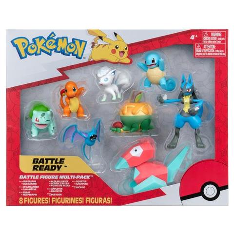 Set Personaggi Rei Toys Pk070300 Pokemon Set 8 Personaggi Battle Ready - Foto 1