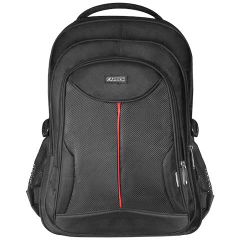 Carbon Borsa Per Notebook 39,6 Cm (15.6"") Zaino Nero - Foto 3