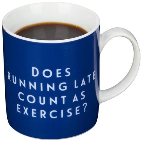80ml Porcelain Running Late Espresso Cup - Foto 1