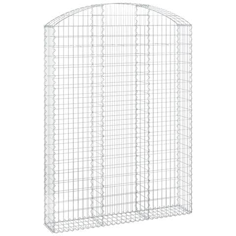 Cesto Gabbione Ad Arco 150x30x200/220 Cm Ferro Zincato - Foto 1
