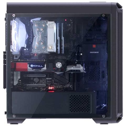 i3 Edge Midi-Tower - schwarz - Midi /Minitower - ATX Midi Tower Nero - Foto 3