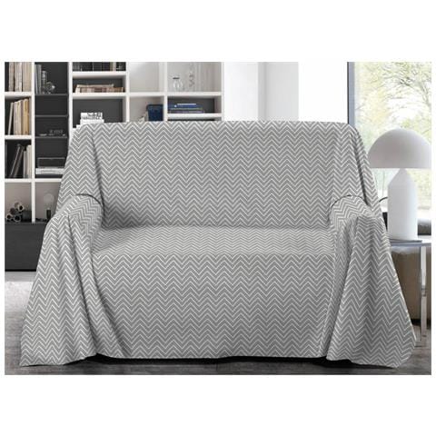 Telo Arredo Granfoulard Copritutto Salvadivano 100% Cotone Disegno Happy Singolo Happy - Foto 1