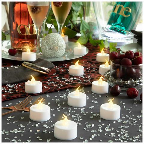 Set Di Candele Led Da Tè Romandle Innovagoods 12 Unità - Foto 1