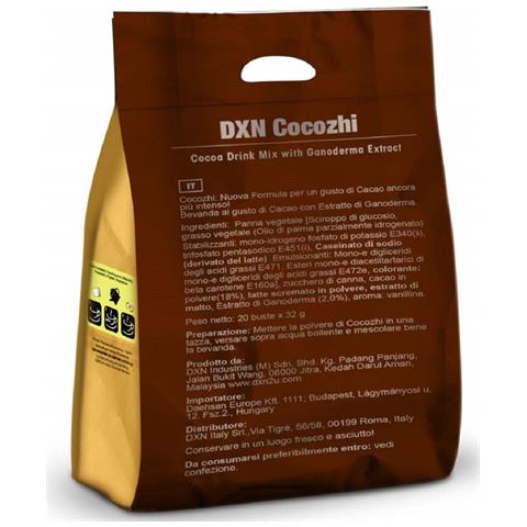 Cioccolata In Tazza Con Ganoderma Lucidum /reishi Cocoa Cocozhi. N. 20 Bustine Per Confezione. - Foto 2