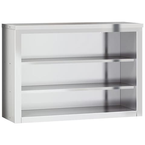 Mobile Cucina Da Parete Con Ripiani In Acciaio Inossidabile - Foto 1