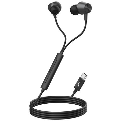Auricolari Cablati Usb-c Riduzione Del Rumore Microfono Telecomando, Nero - Foto 1