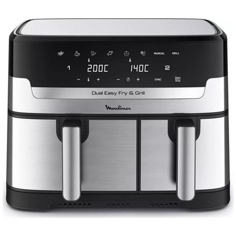 Friggitrice ad Aria EZ905D20 Capacità 8.3 Litri 2450 Watt Colore Acciaio Inox / Nero - Foto 1