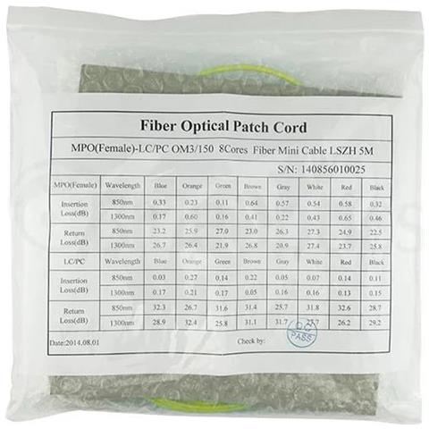 3HE13897AA-5-BO cavo InfiniBand e in fibra ottica 5 m MPO 4x LC LC /APC Giallo - Foto 8