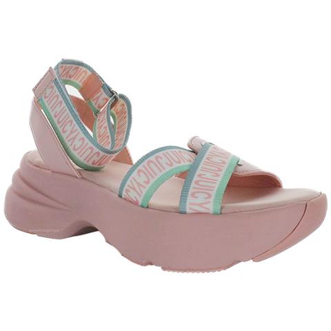 Juicy Couture Sandali Donna Benedette In Nappa Pu Rosa 40 - Foto 2