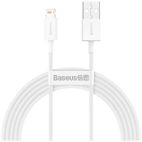 Cavo Di Ricarica E Trasferimento Usb-lightning 2,4a Da 2 Metri, Bianco - Foto 1