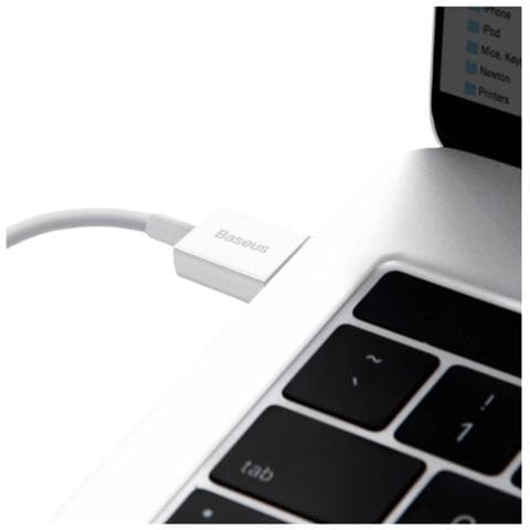 Cavo Di Ricarica E Trasferimento Usb-lightning 2,4a Da 2 Metri, Bianco - Foto 5