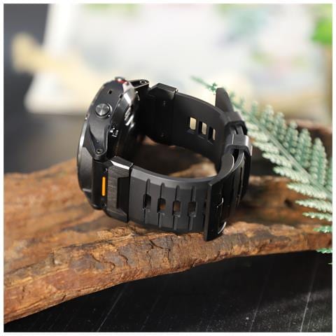 Cinturino Da 26 Mm Per Garmin Fenix 3/5/5x/6x/7x Black - Foto 2
