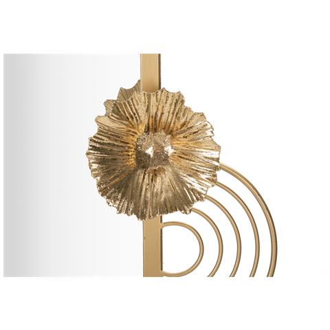 Specchio Con Cornice Fiori 57 - Multicolore - Metallo - 75x9,5x64,1 Cm - Foto 2