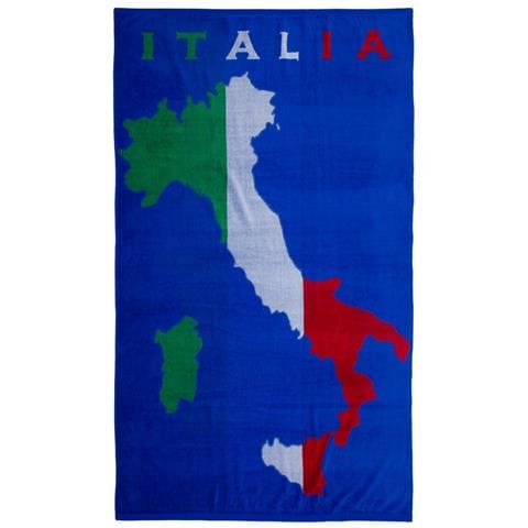 Telo Mare Jacquard Spugna Asciugamano Spiaggia Disegno Zante Italia - Foto 1