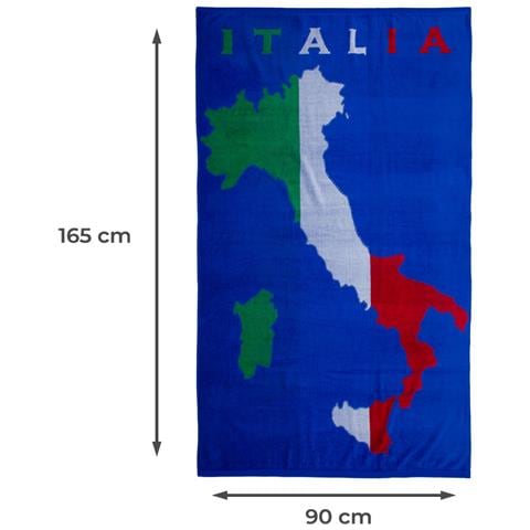 Telo Mare Jacquard Spugna Asciugamano Spiaggia Disegno Zante Italia - Foto 5