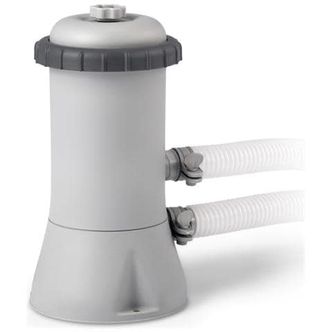 Piscina Fuori Terra - In Giro - 366x366x76 Cm - Grigio - Include Accessori Coordinati Cb77 - Foto 2