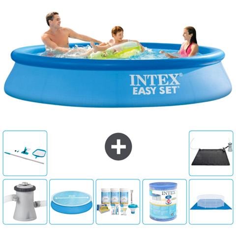 Piscina Fuori Terra - In Giro - 305x61 Cm - Blu - Include Accessori Coordinati A883 - Foto 1