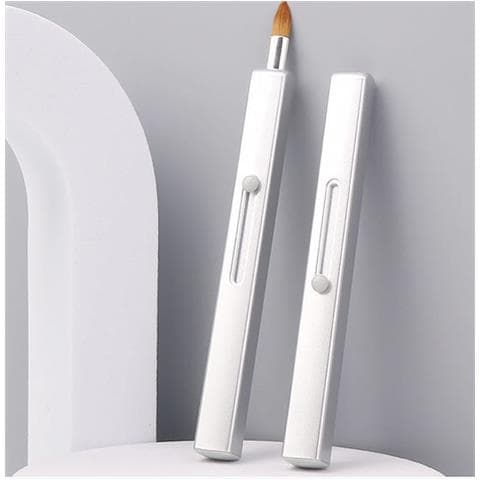 Pennello Labbra Retrattile A Testa Singola Per Trucco Grey - Foto 5