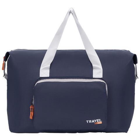 Borsa Da Viaggio Pieghevole | Borsone Leggero E Spazioso Blue - Foto 1