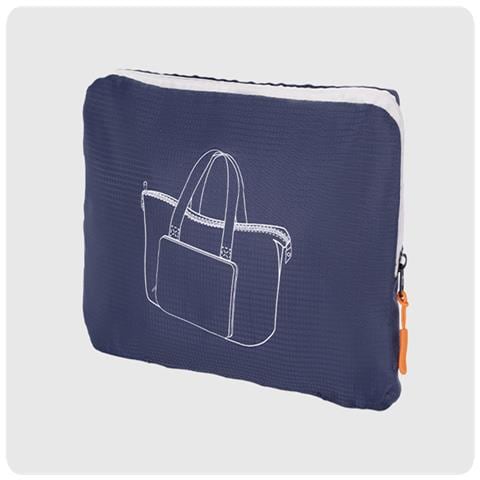 Borsa Da Viaggio Pieghevole | Borsone Leggero E Spazioso Blue - Foto 3