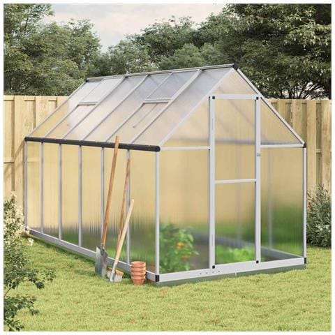 Telaio Serra con Base Argento 334x169x202 cm in Alluminio - Foto 2